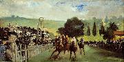 Edouard Manet Course De Chevaux A Longchamp China oil painting reproduction